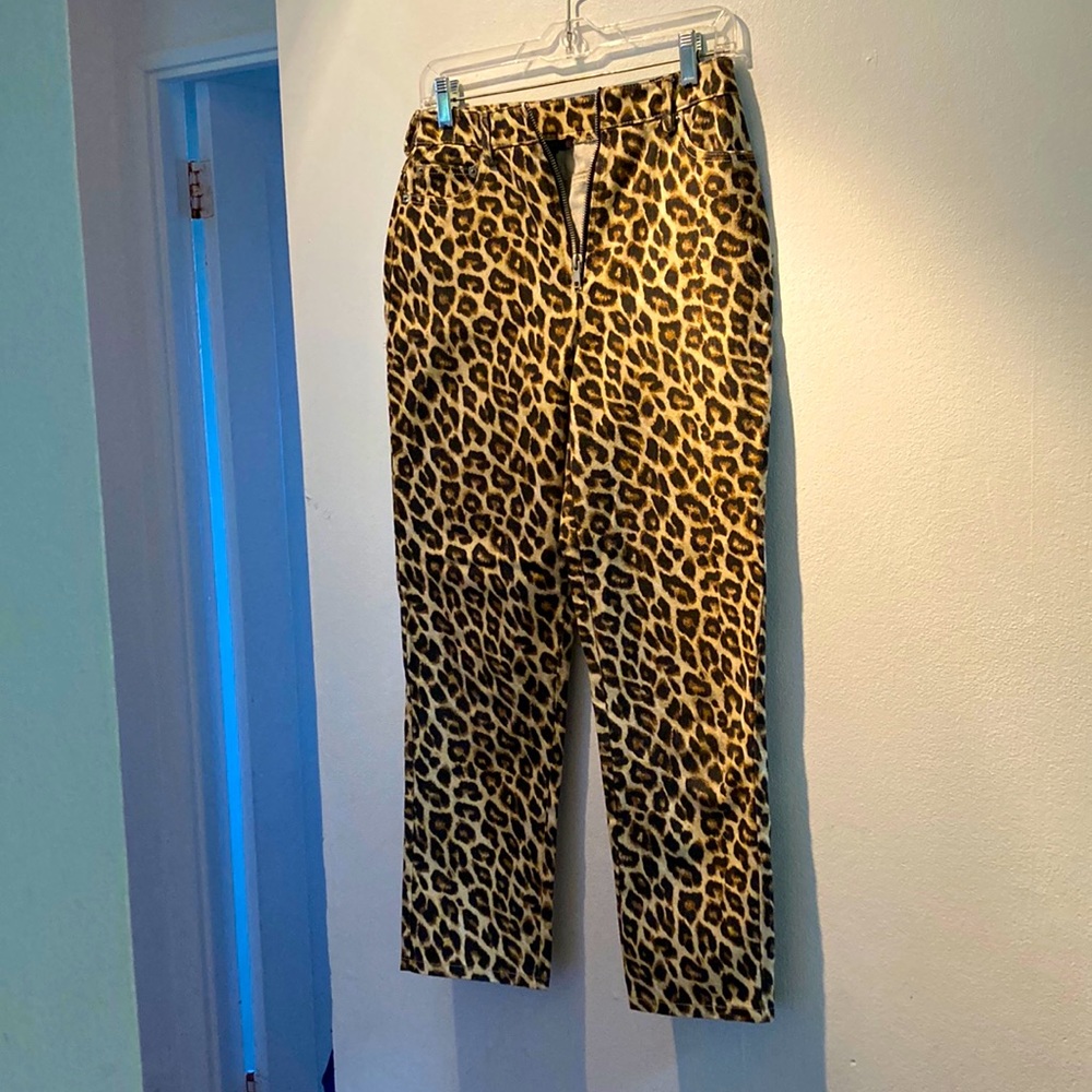 Cheetah jeans
